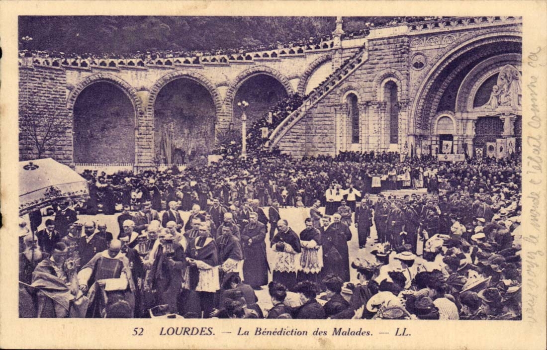 Lourdes CPA the blessing of the patients