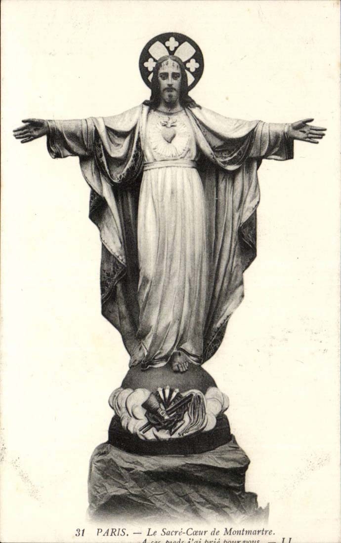 Paris CPA Le Sare Coeur de Montmatre