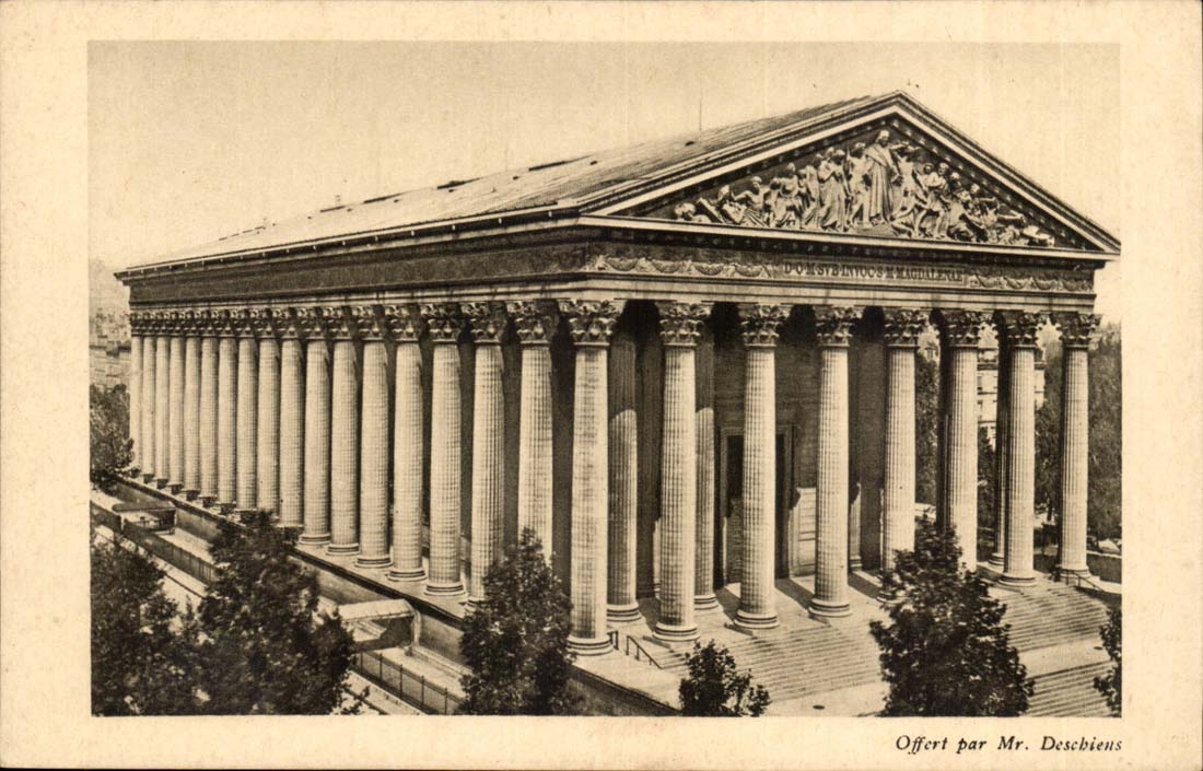 Paris CPA der Madeleine