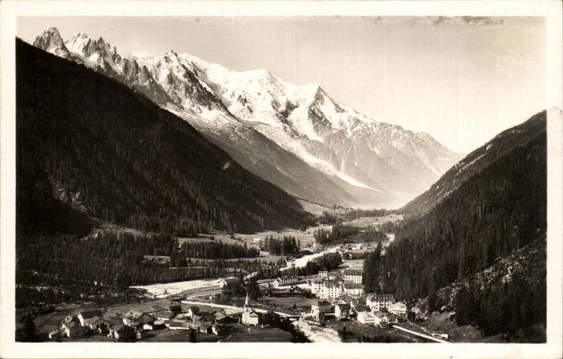 CPA Argentieres and Mont Blanc