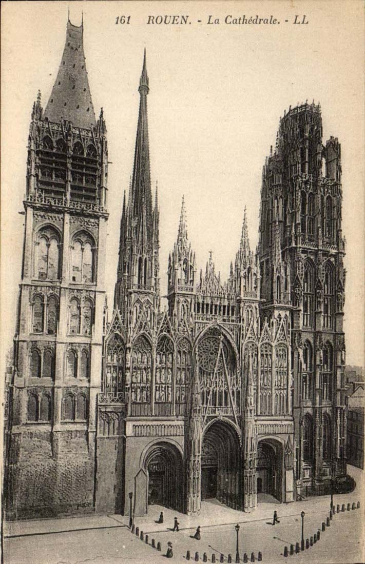Rouen CPA the cathedral