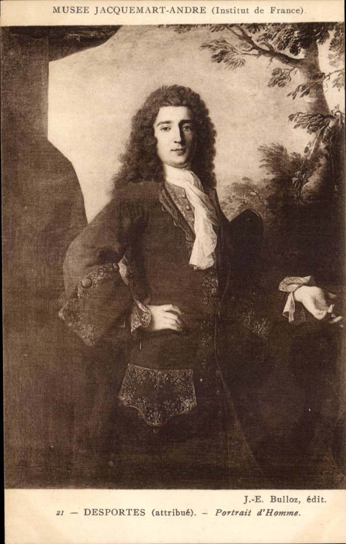 Paris 8 Jaquemart Museum - Andre - Desportes Portrait of man - CPA