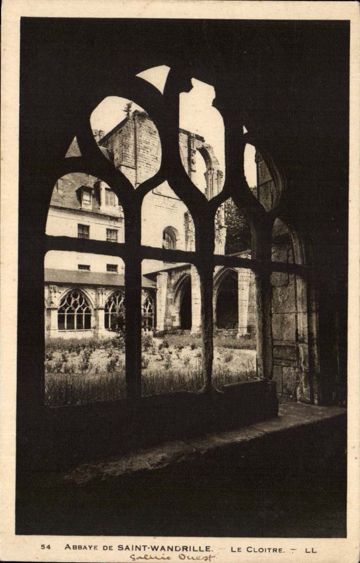 Abbey of Saint Wandrille the Cloister - CPA