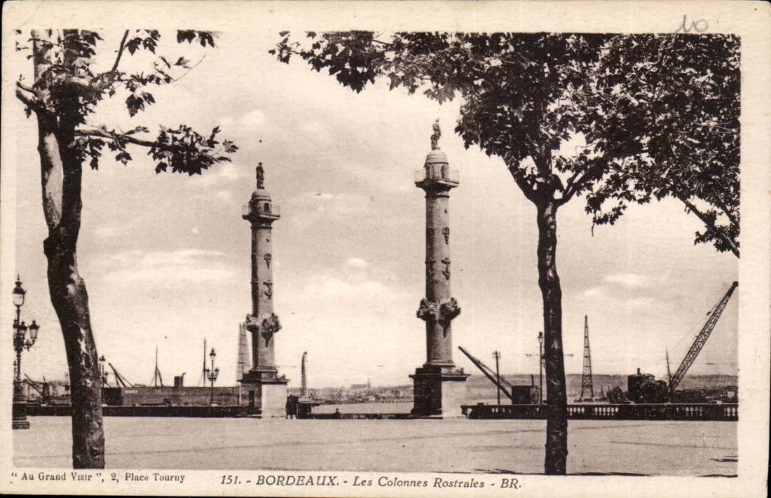 Bordeaux CPA the columns rostrales