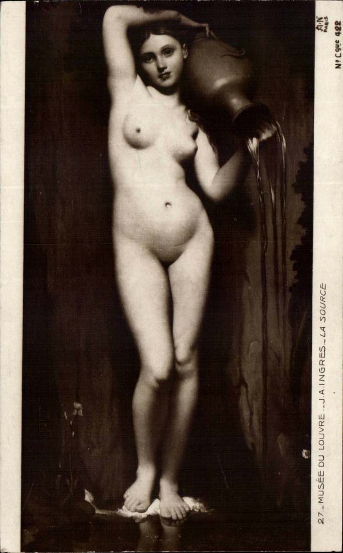 CPA Museum des Luftschlitzes Ingres die Quelle