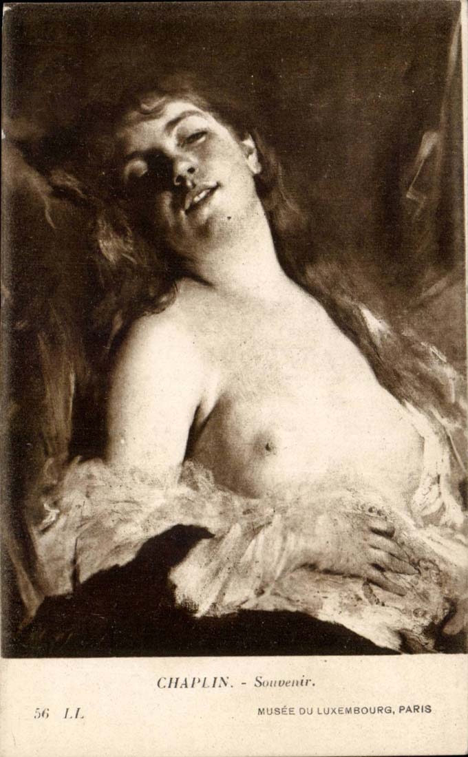 CPA Museum Andenkens der Luxemburg-Paris Chaplin