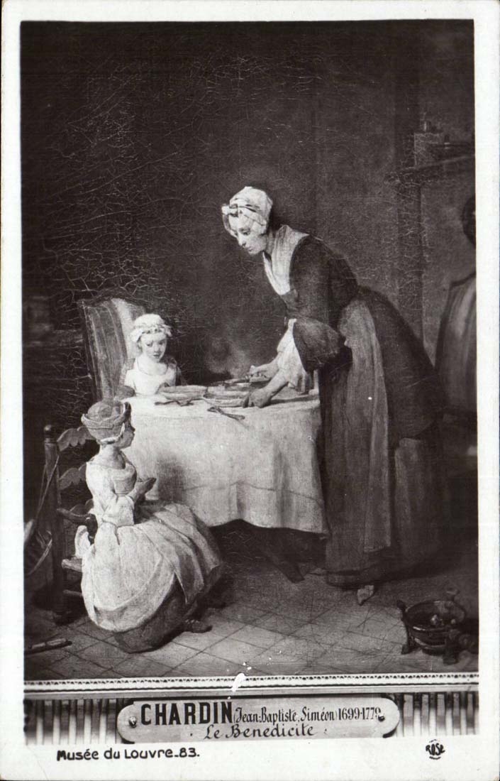 CPA Chardin Museum des Luftschlitzes die Anmut