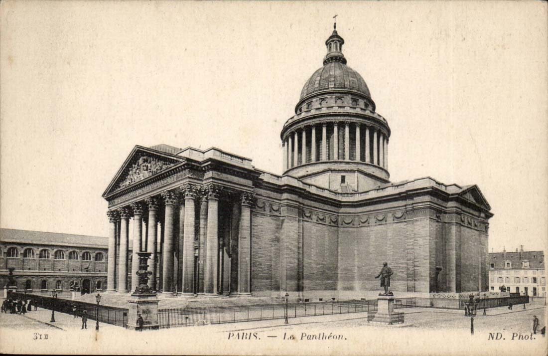 Paris - 5 - the Pantheon - CPA