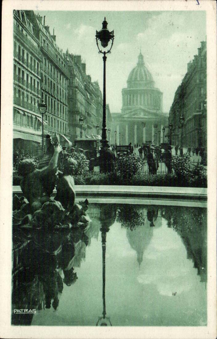 Paris - 5 - the Pantheon - CPA