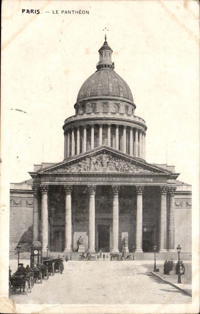 Paris - 5 - the Pantheon - CPA