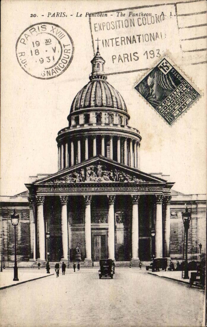 Paris - 5 - the automobile Pantheon - CPA