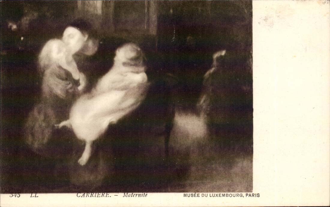 Paris - 6 - Museum of Luxembourg Paris Career - Maternity - CPA