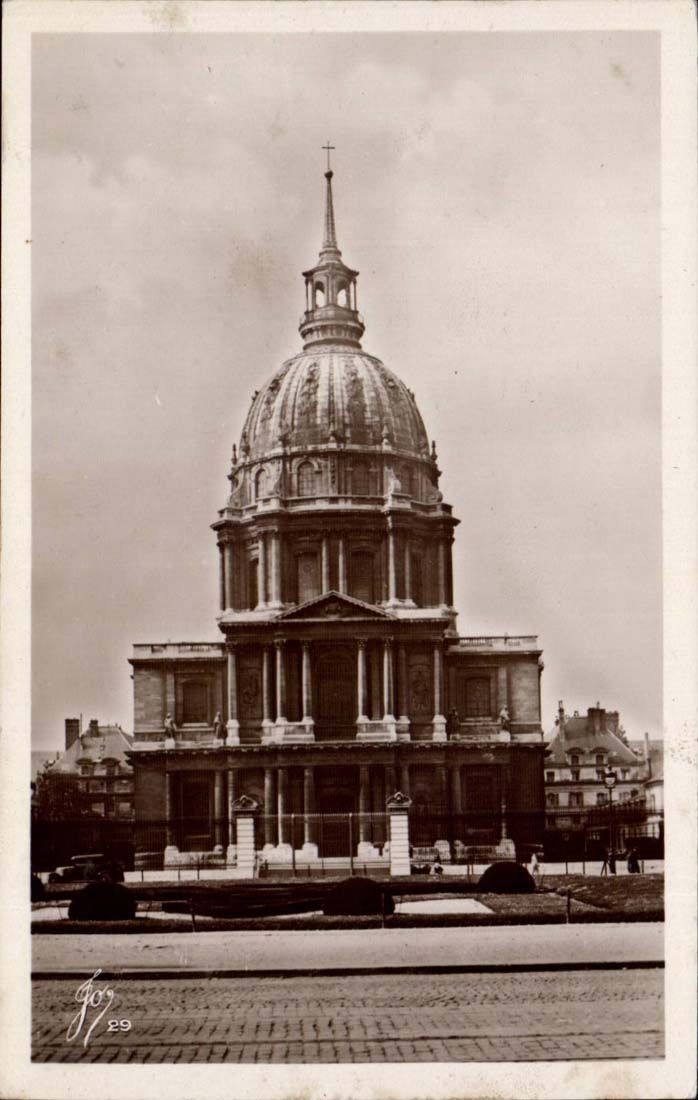 Paris - 7 - the dome of Invalides - CPA