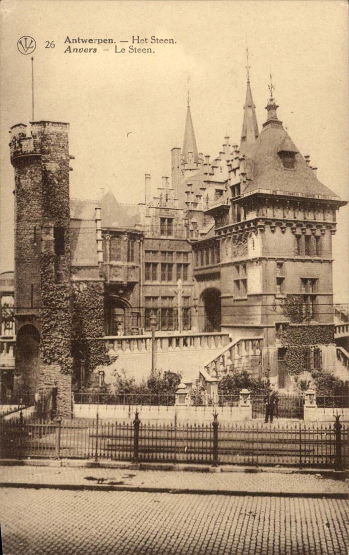 Belgien - Belgien - Antwerpen - Antwerpen - Steen - CPA