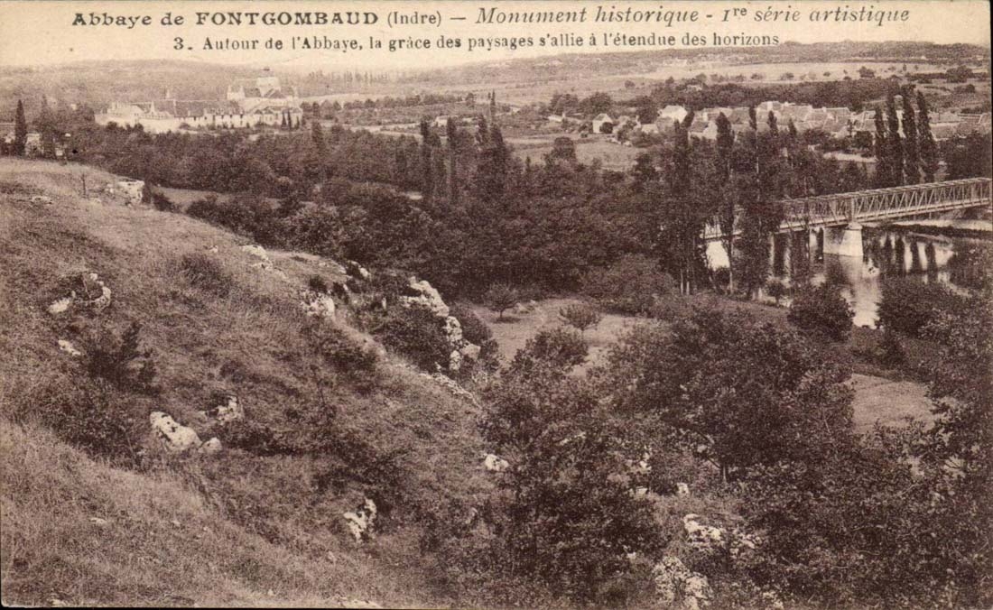 Kleines Seminar von Fontgombaud - Abtei - historisches Gebaude - CPA