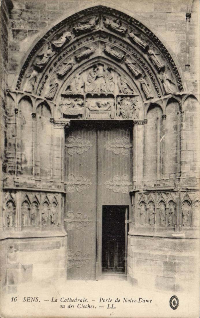 Sens - Gate of Our Lady - Bells - CPA