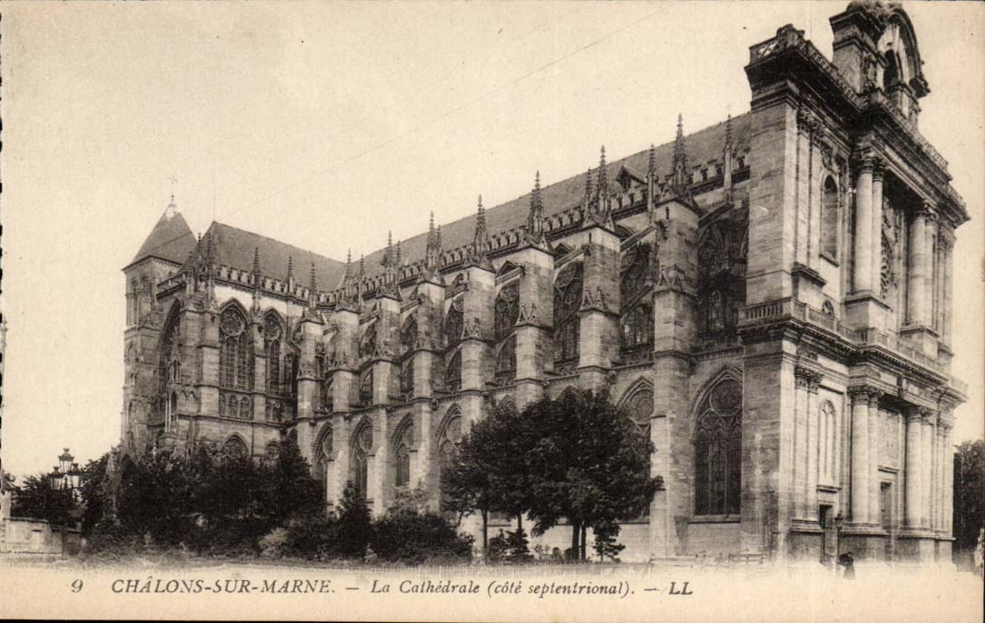 CPA Schleppnetz-Netze auf Mergel die Kathedrale