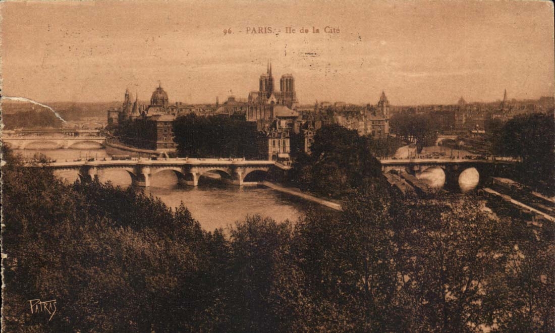 Paris - Insel der ISCED - CPA