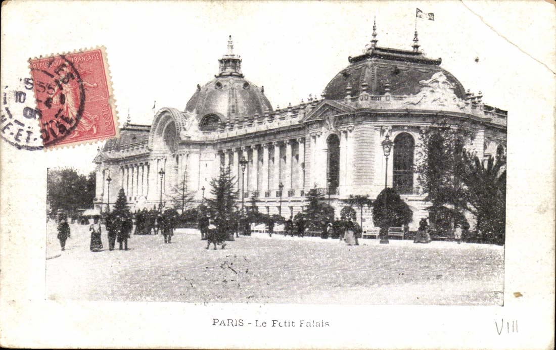 Paris 8 - The Petit Palais - CPA