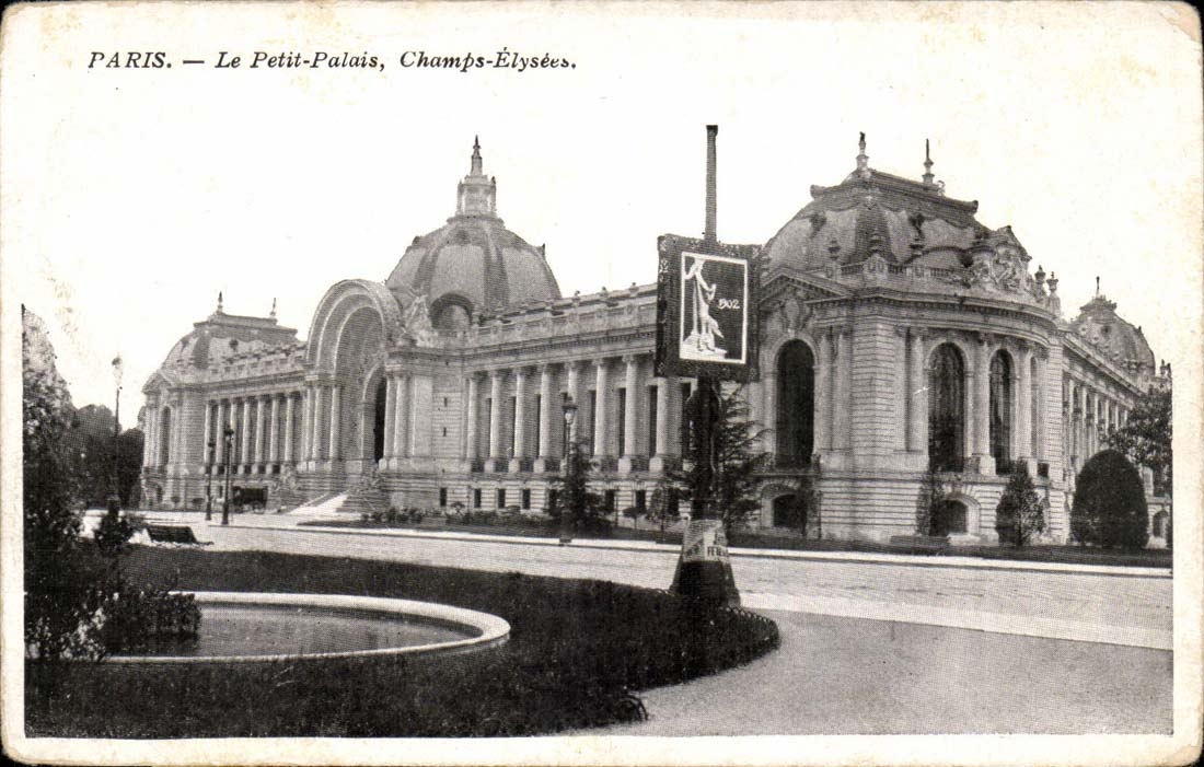 Paris 8 - The Petit Palais - Champs Elysees - CPA