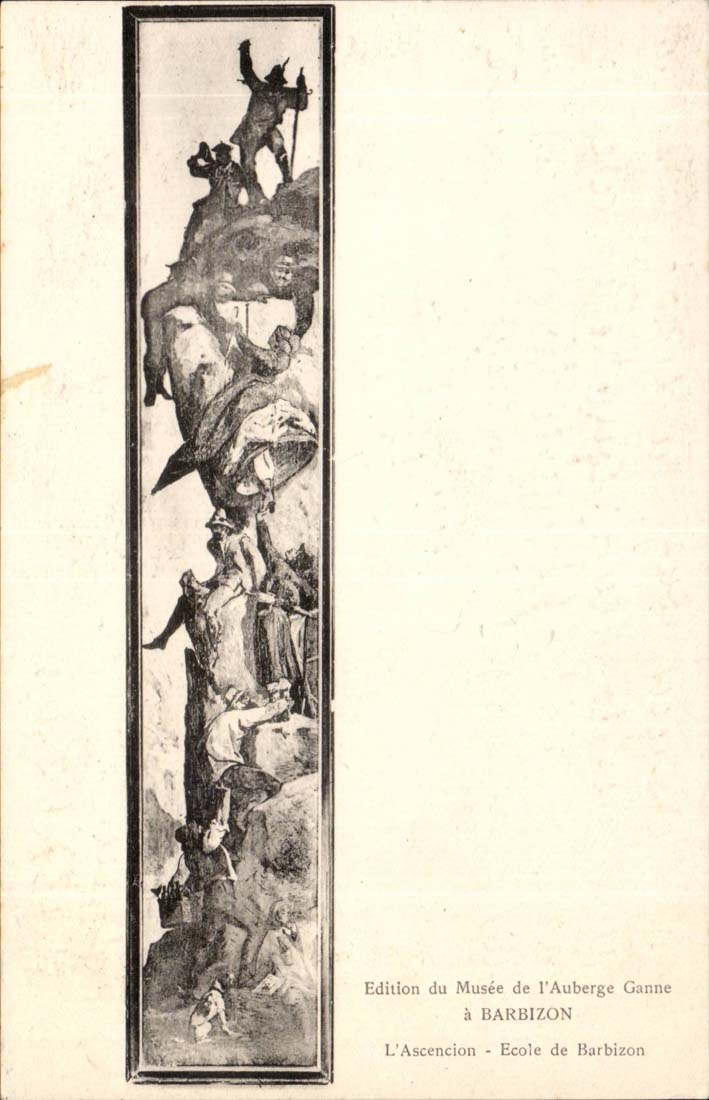 CPA Edition of the museum of the Ganne inn has Barbizon Escension