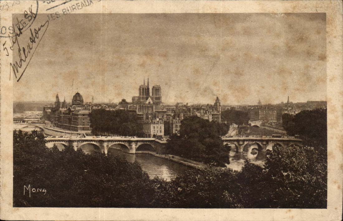 Paris CPA Ile von Anfuhrungsstrichen