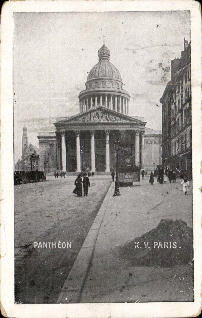 Paris CPA the Pantheon