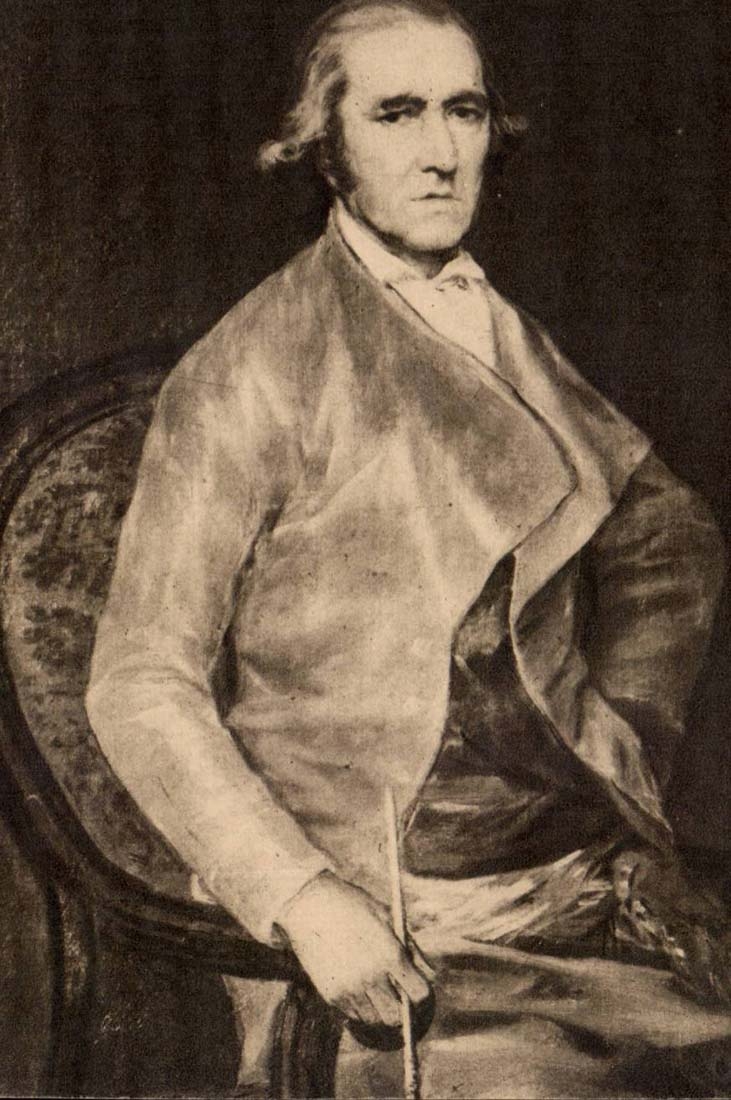 CPA Goya Geschenk Francisco Bayeu Museo de Prado