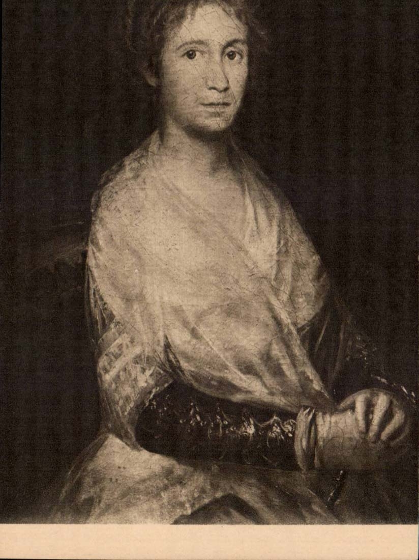 CPA Goya gab Josefa Bayeu esposa von Goya Museo de Prado