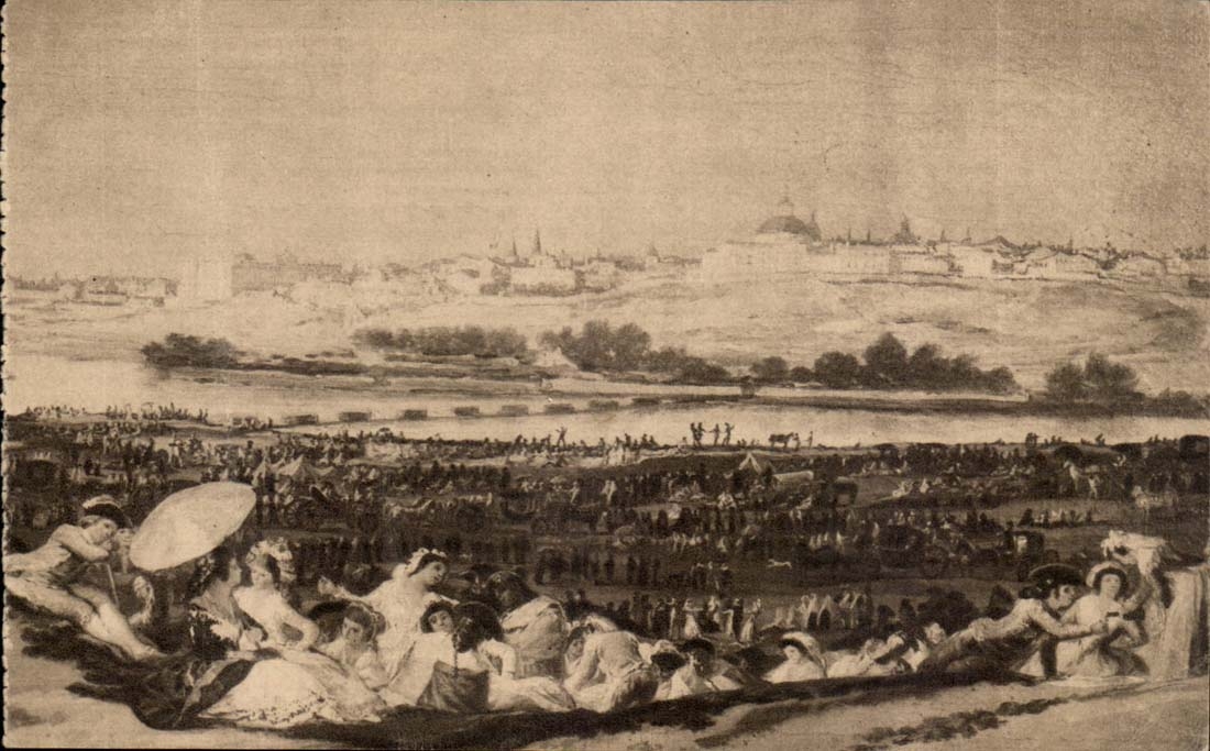 CPA Goya Pradera de San Isidoro Museo de Prado