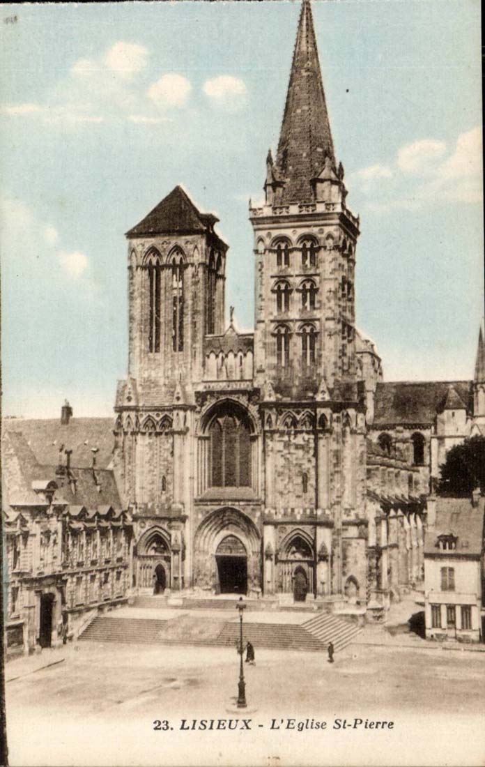 Lisieux CPA Kirche-Saint Pierre