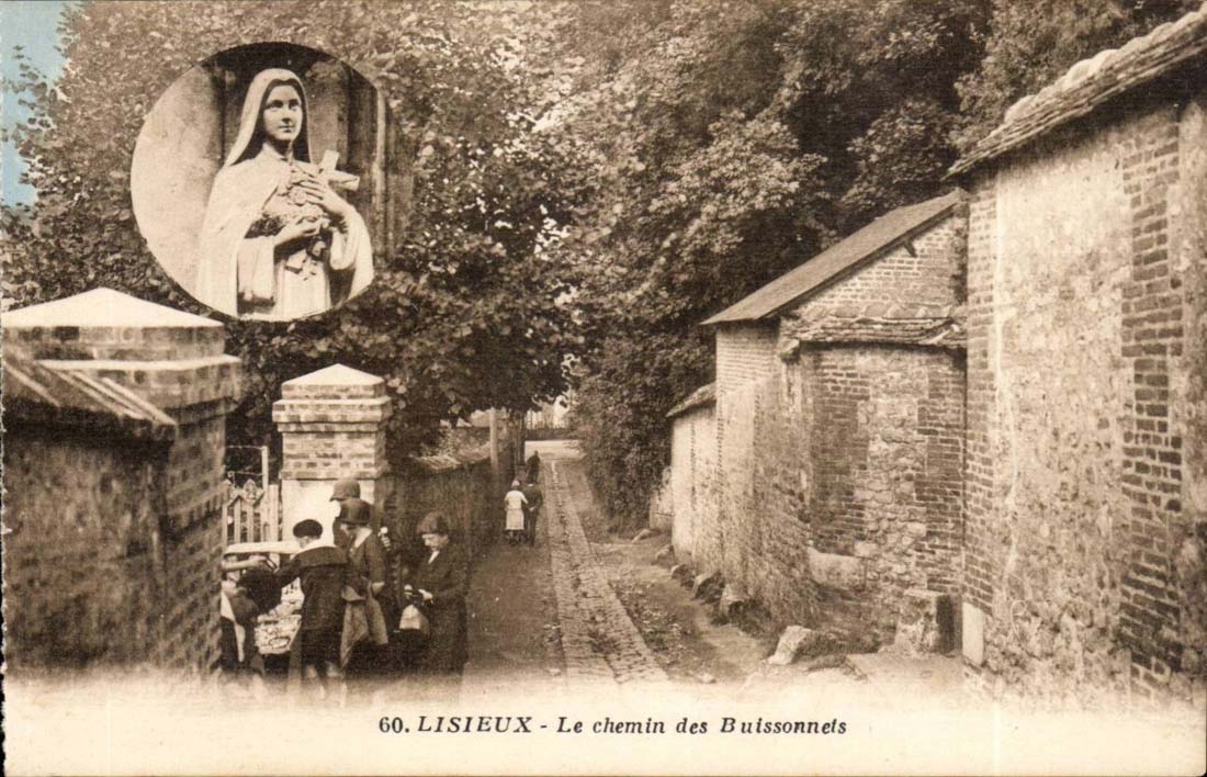 Lisieux CPA die Weise von Buissonnets