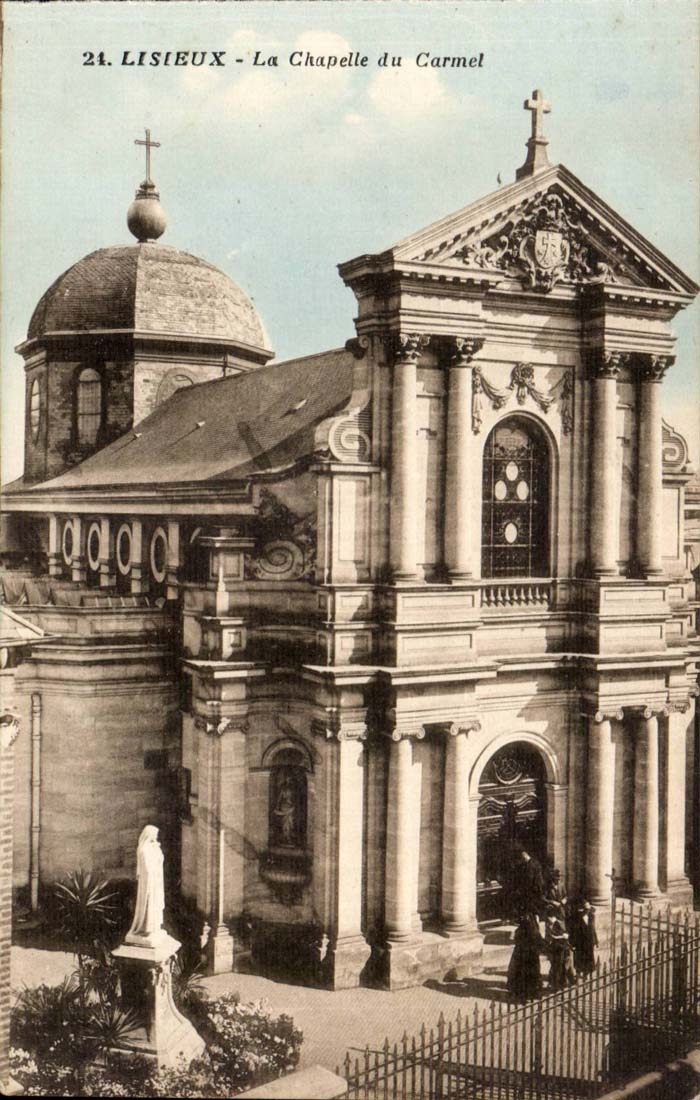 Lisieux CPA die Wolbung von CArmel