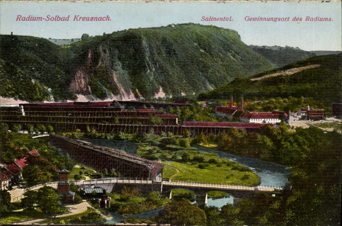 CPA Radium Solbad Kreuznach Salinental Gewinngsort of Radiums