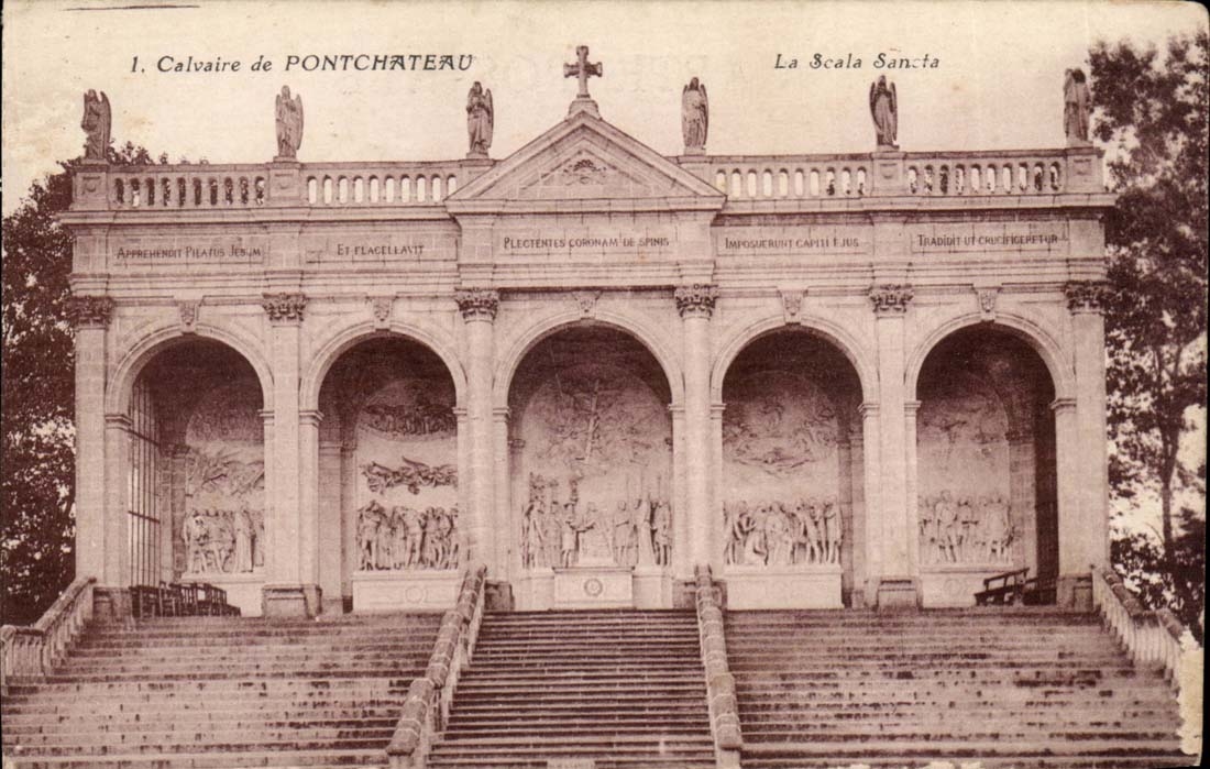 CPA Martyrdom of Pontchateau Sancta La Scala