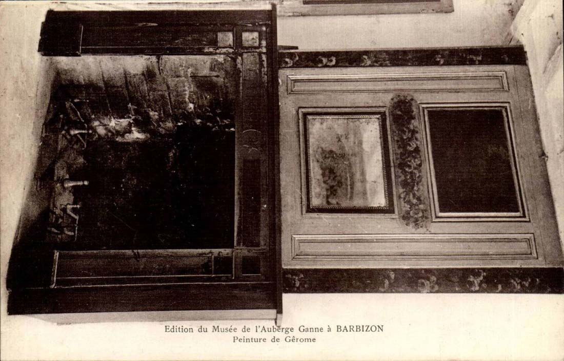 CPA Ausgabe des Museums des Ganne Gasthauses hat Barbizon Peinture von Gerome