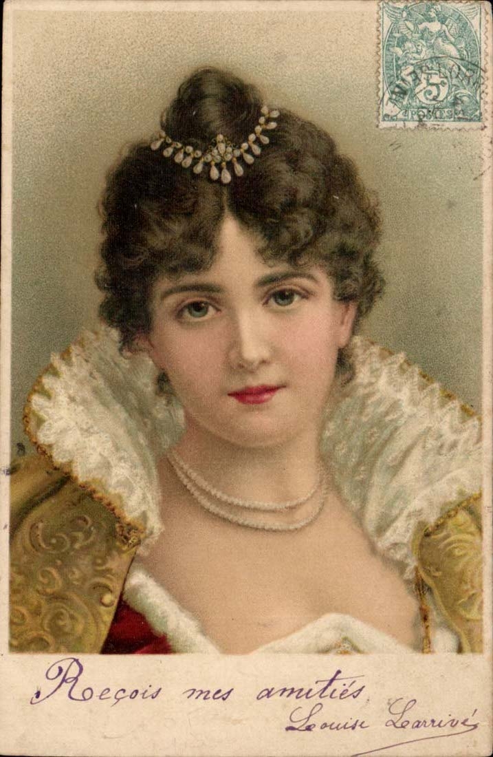 Fantasy - Woman - Fercois my friendships - Aluring Woman CPA