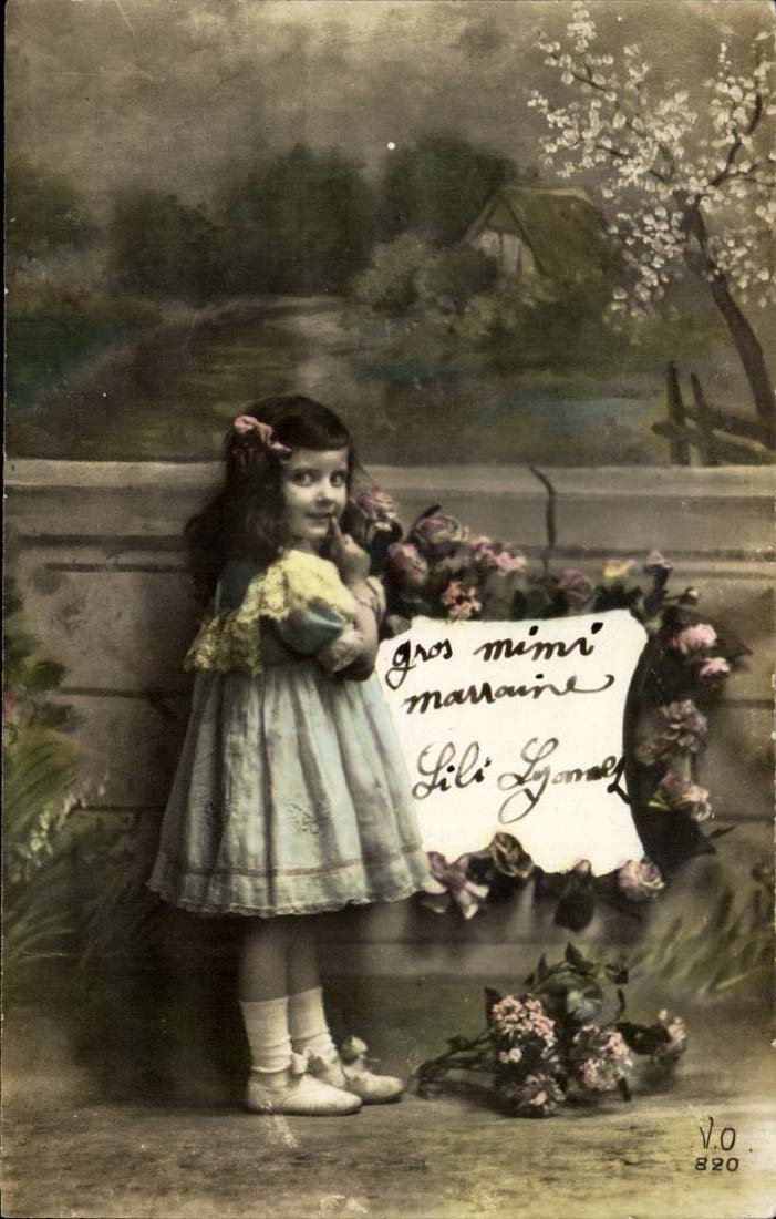 CPA imagination large child mimi Lili Lyonne