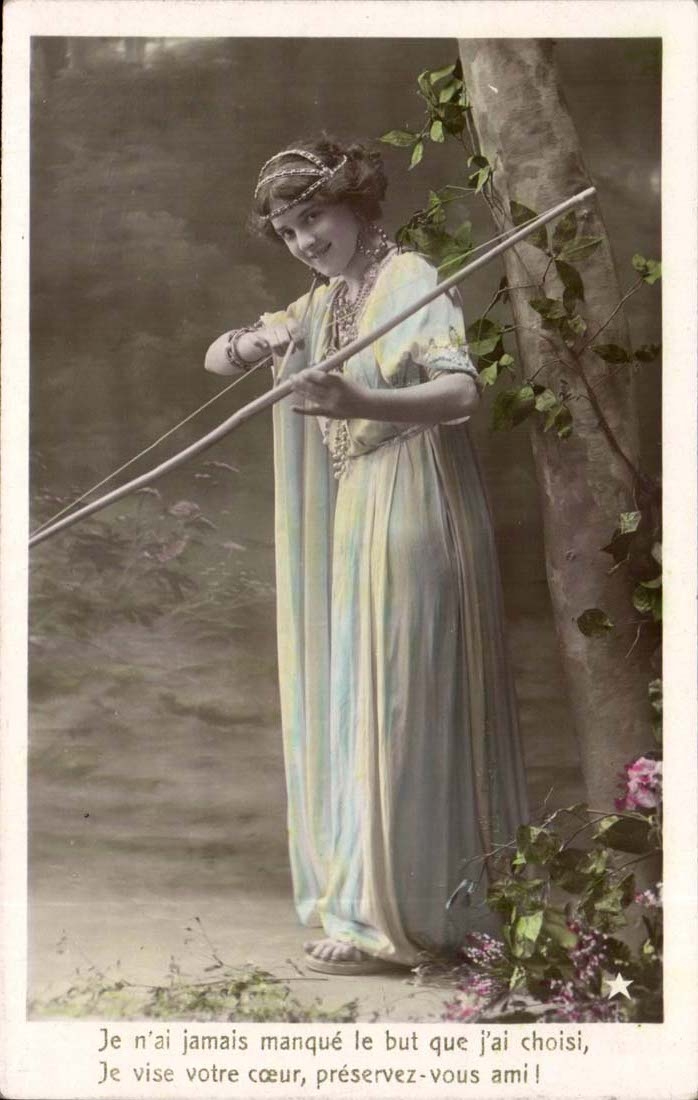 CPA imagination I never have lack the goal which I chose I aim your heart preserve friendly (woman)