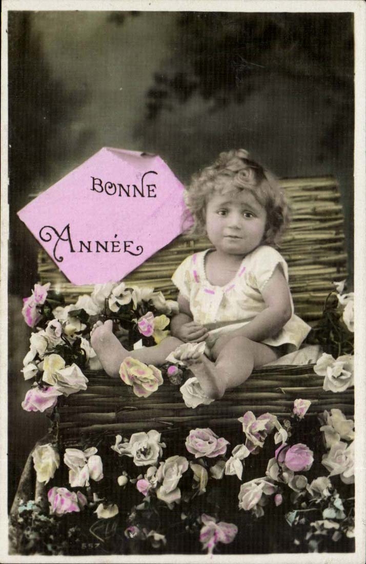 CPA imagination Happy New Year Child