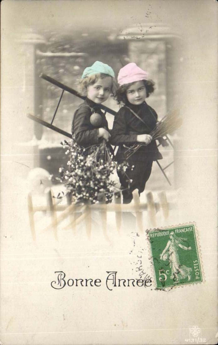 CPA imagination Happy New Year Children