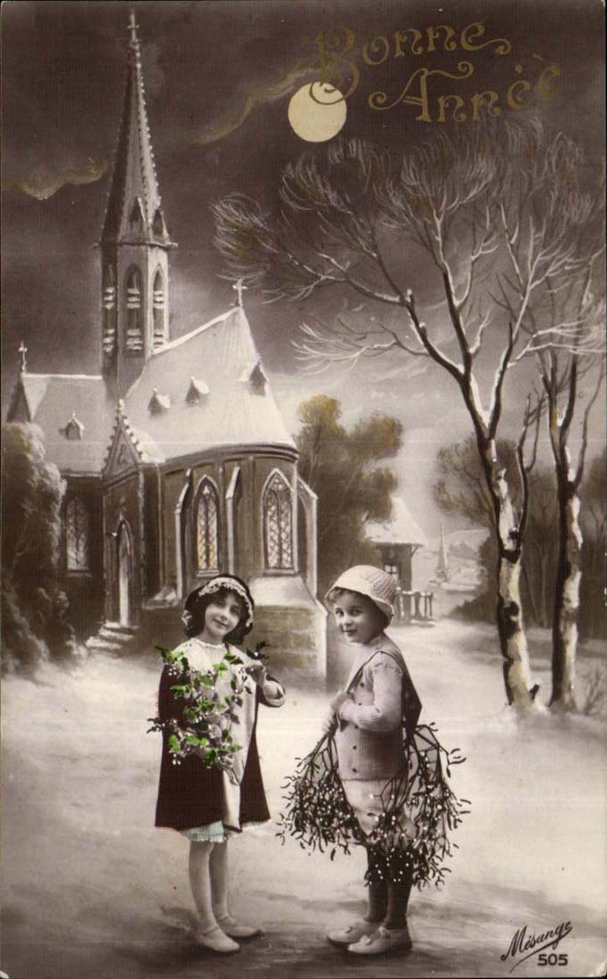 CPA imagination Child Happy New Year