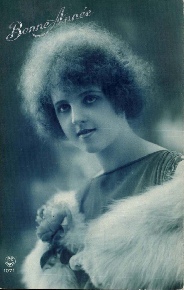 CPA Fantasy Happy New Year Woman