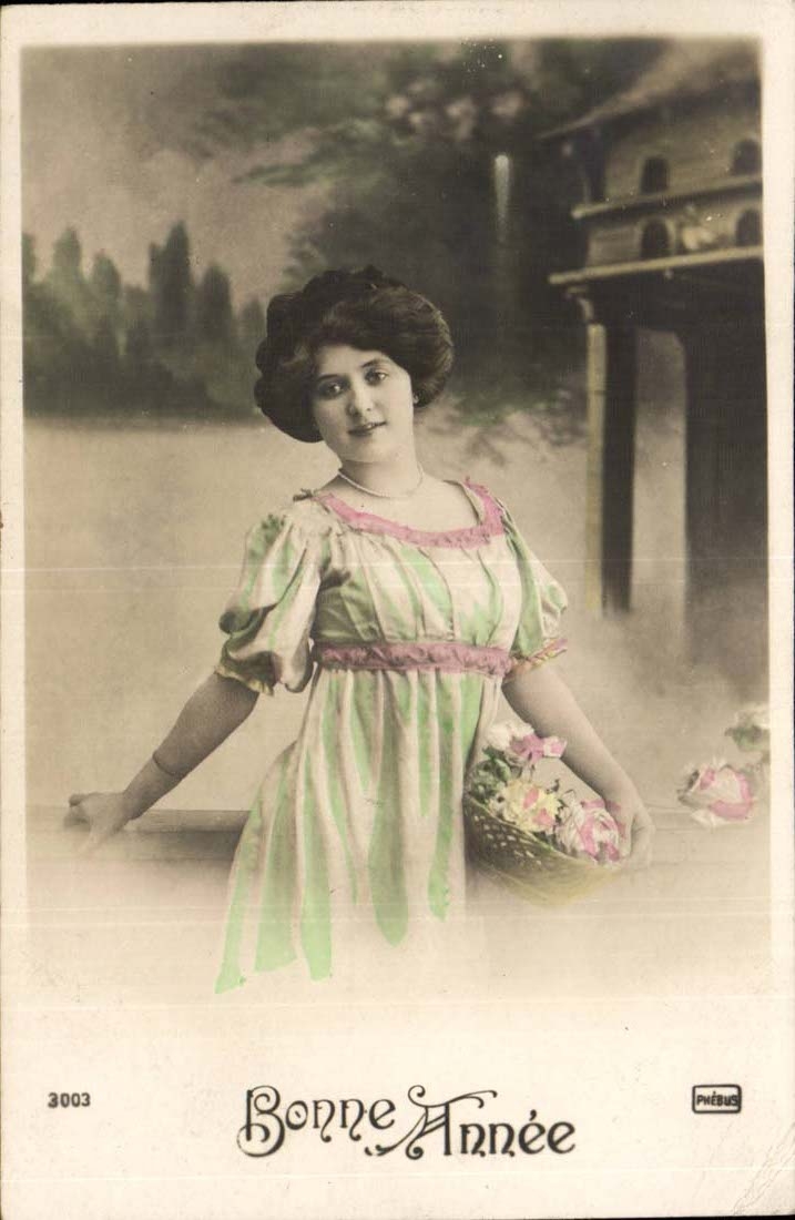 CPA Fantasy Happy New Year Woman