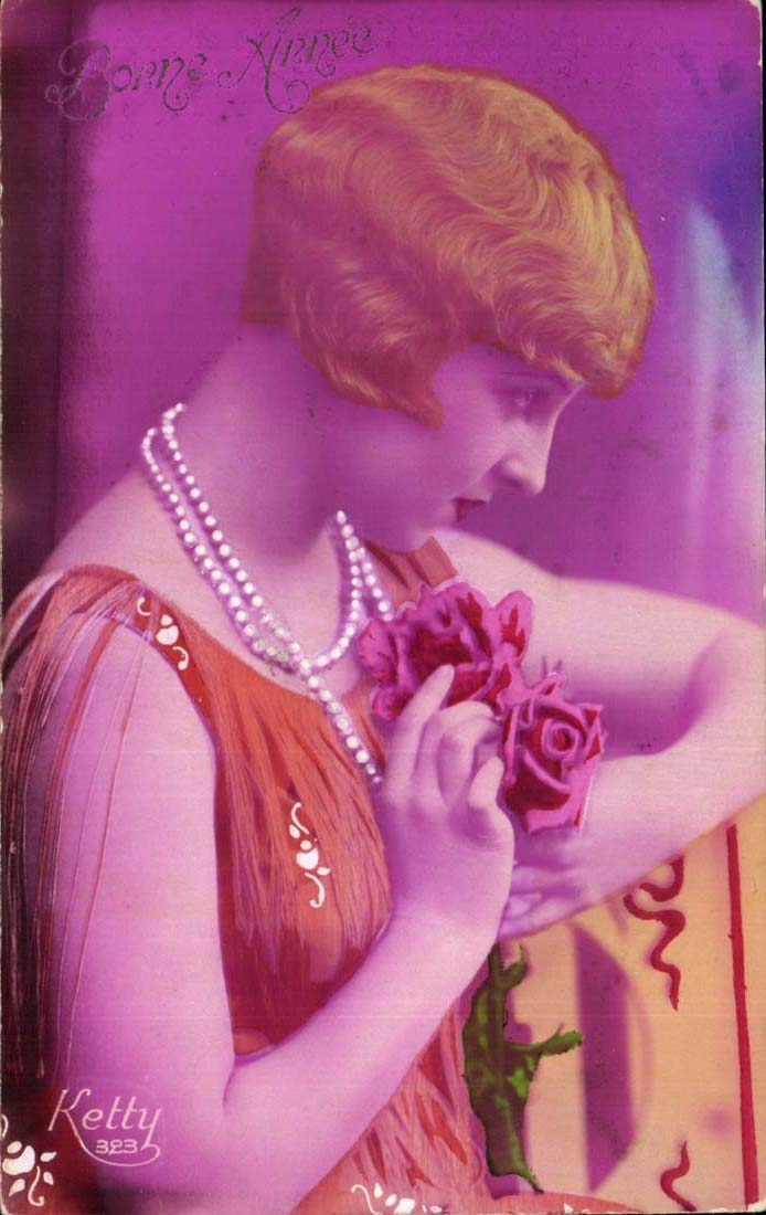 CPA Fantasy Happy New Year Woman