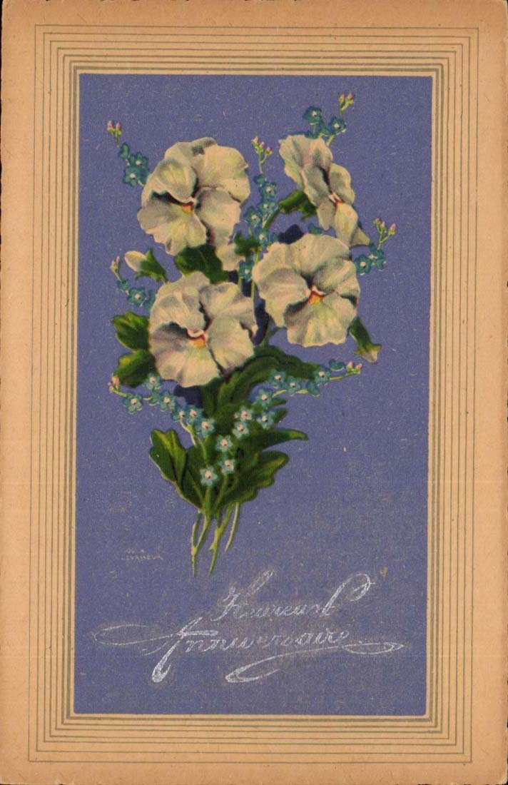 CPA Fantasy Happy Roses birthday