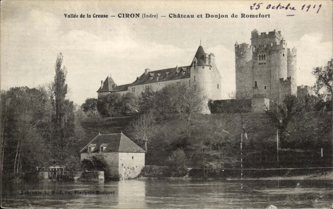 Ciron CPA Castle and keep of Romefort