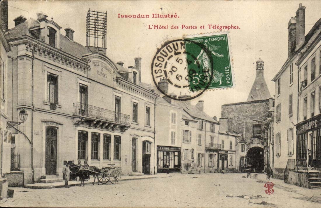 Issoudun CPA the post office building and telegraphs