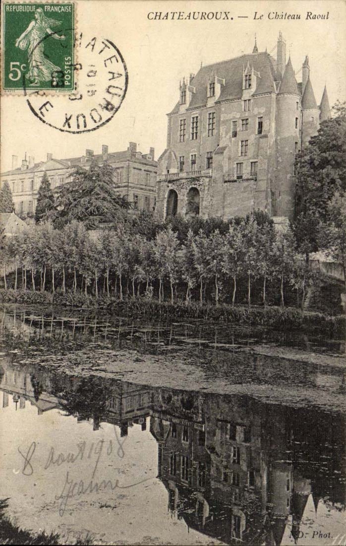 Chateauroux CPA E Raoul castle