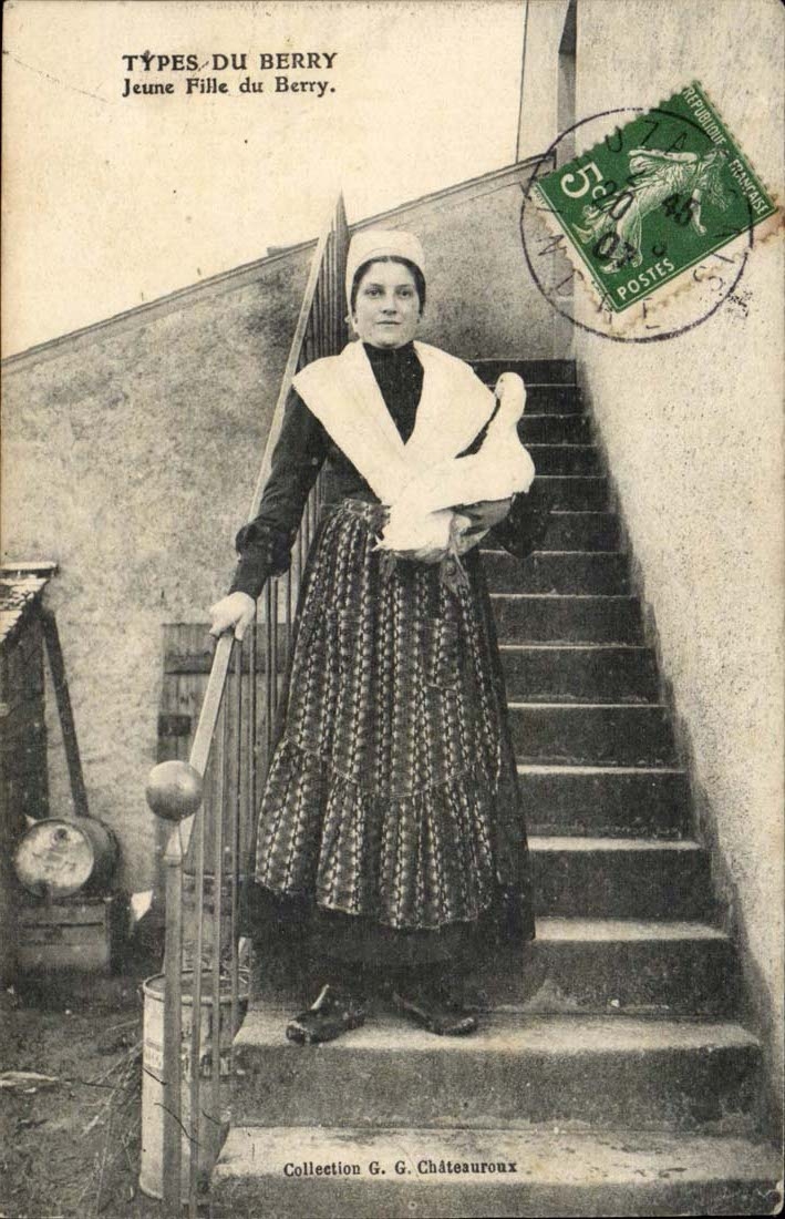 Arten des Madchens der Beere CPA der Beere TOP (Enteente)